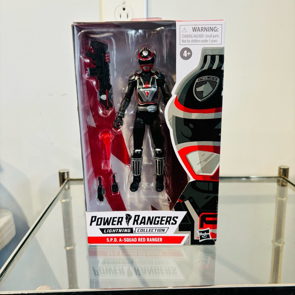 Hasbro Power Rangers Lightning Collection: SPD A-SQUAD RED RANGER 6" Figure
